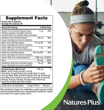NaturesPlus Source of Life Garden Vitamin – Aquellos que buscan un impulso de energía: La B12 contribuye al – Image 4