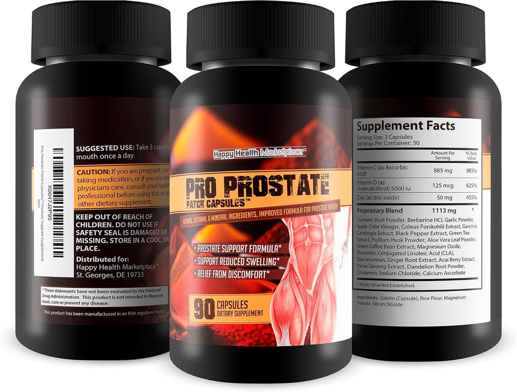 Pro Prostate Patch Cápsulas – Complemento Natural para la Próstata