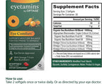 eyetamins® by OPTASE® Eye Comfort™ - 60 Cápsulas Blandas - Suplemento Ocular con Omega-7 de Espino Amarillo