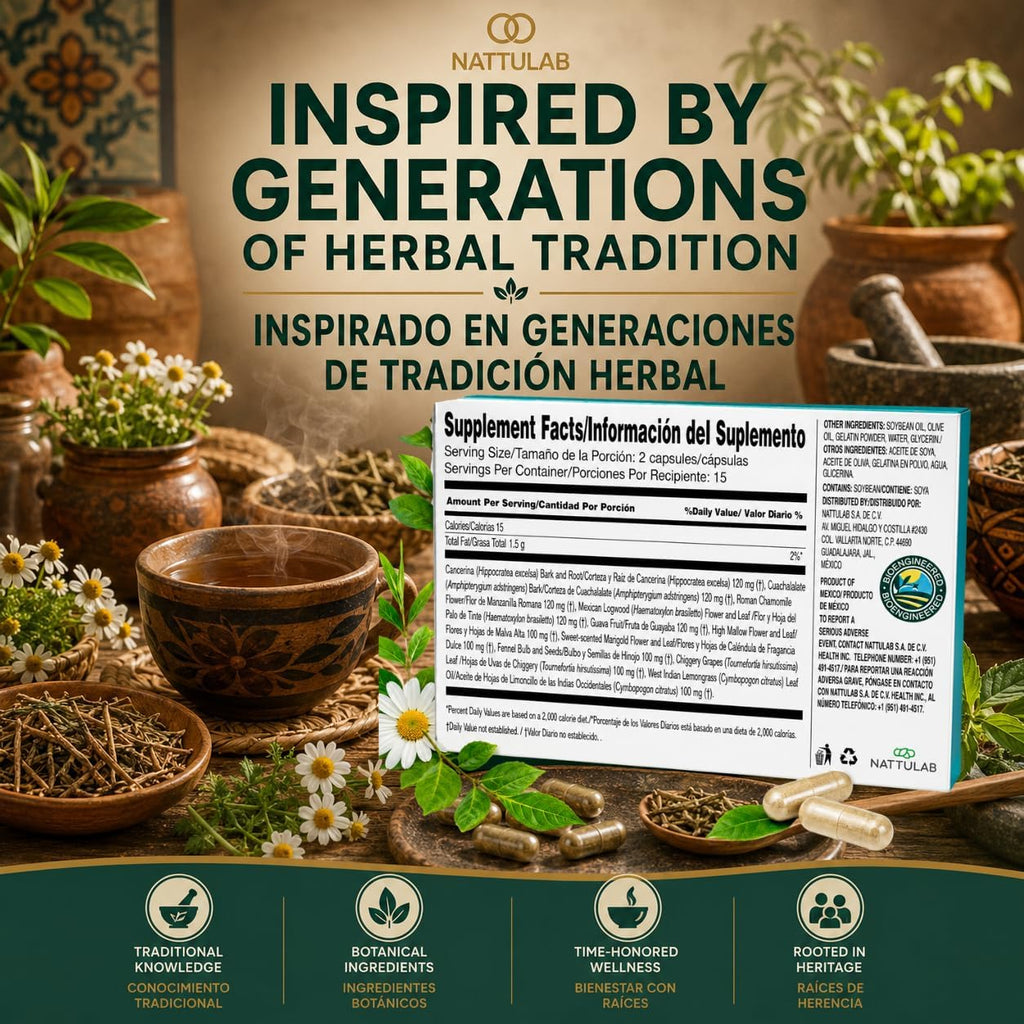 GASTRI-LIF – 30 Cápsulas – Suplemento Herbal Digestivo