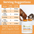 Wholistic Pet Organics Vitamina C en Polvo para Perros y Gatos - 57 porciones (57 g)