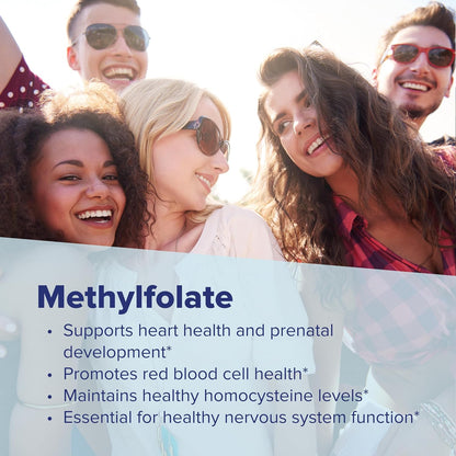 Superior Source Metilfolato 2.500 mcg - 30 – El metabolismo normal de la homocisteína. – Image 5