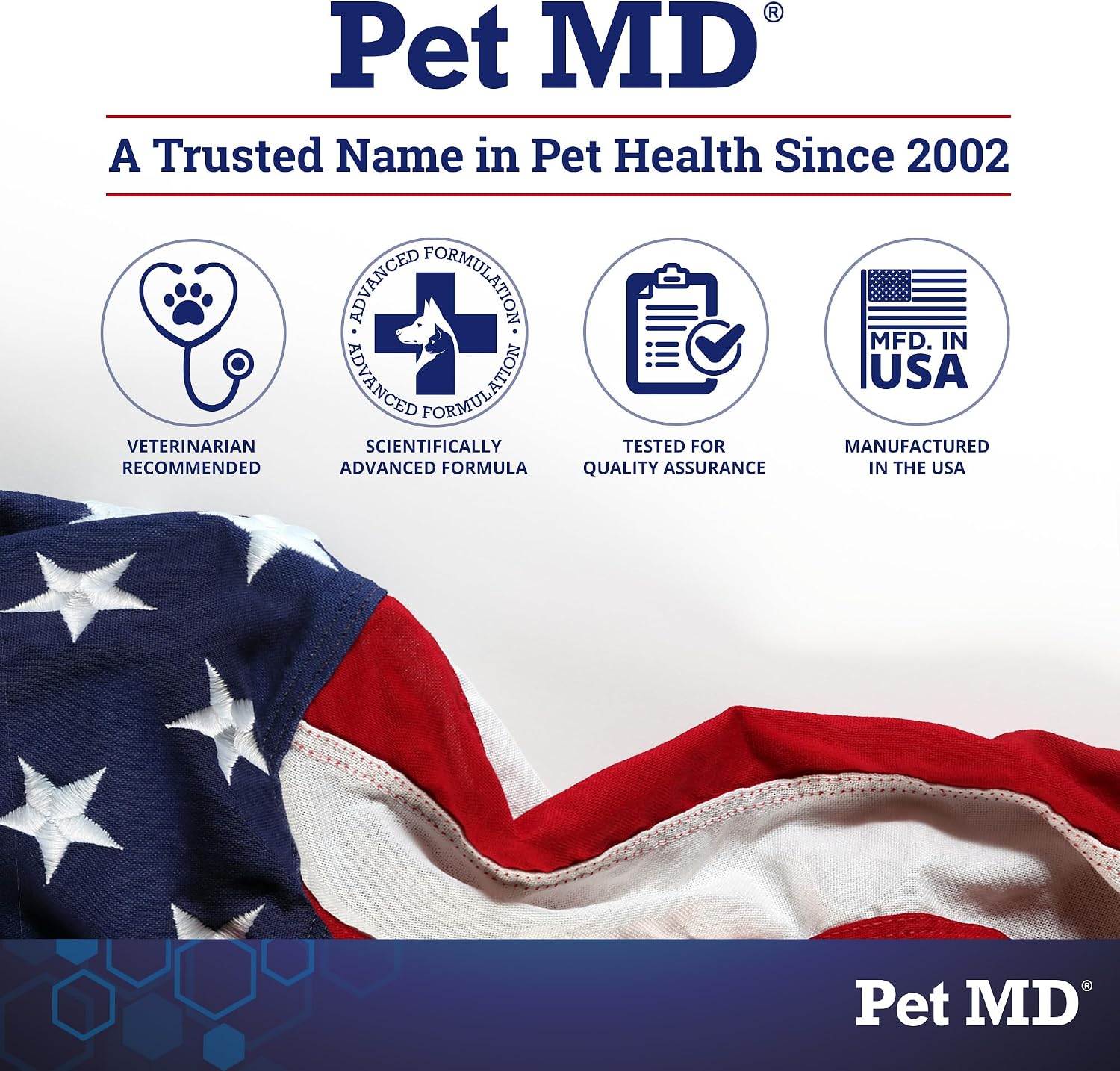Pet MD Mushroom Immune Support para Perros y Gatos - 120 Comprimidos Masticables
