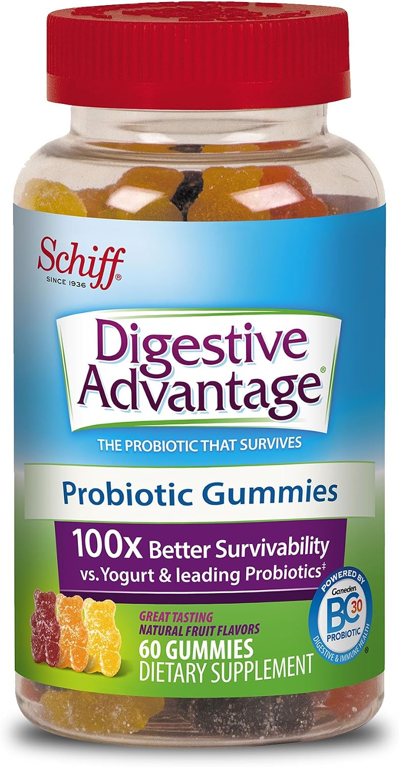 Digestive Advantage Gominolas Probióticas Diarias, 60 unidades