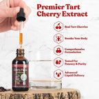 Cherry Force - Extracto Avanzado de Cereza Ácida - Rico en Fitonutrientes - Fórmula Líquida para Mejor Absorción