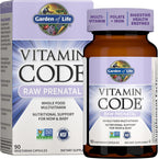 Garden of Life Vitamin Code Raw Multivitamínico Prenatal con Hierro, Ácido Fólico y Probióticos - 90 Cápsulas (30 Días)