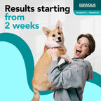 Pawgus Combo Prebiótico y Probiótico Definitivo para Perros - 30 Sobres