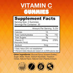 NEW AGE Vitamin C Gummies - Gominolas de Vitamina C con Sabor Naranja - Sin Gluten - 120 Gominolas