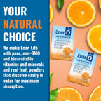 Ener-D Sugar Free Multivitamin Drink Mix - Sabor Naranja, 24 Sobres