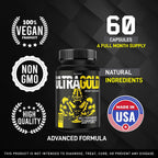 Ultra Gold Cápsulas (3 Paquetes) – Suplemento Multivitamínico para Hombres, 180 Cápsulas