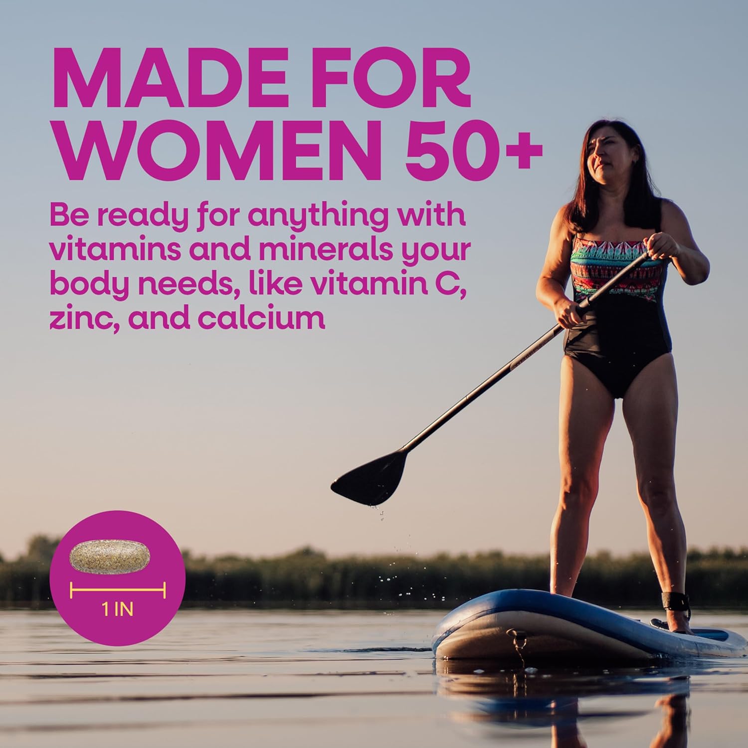 Nature's Way Alive! Multivitamínico Completo para Mujeres 50+