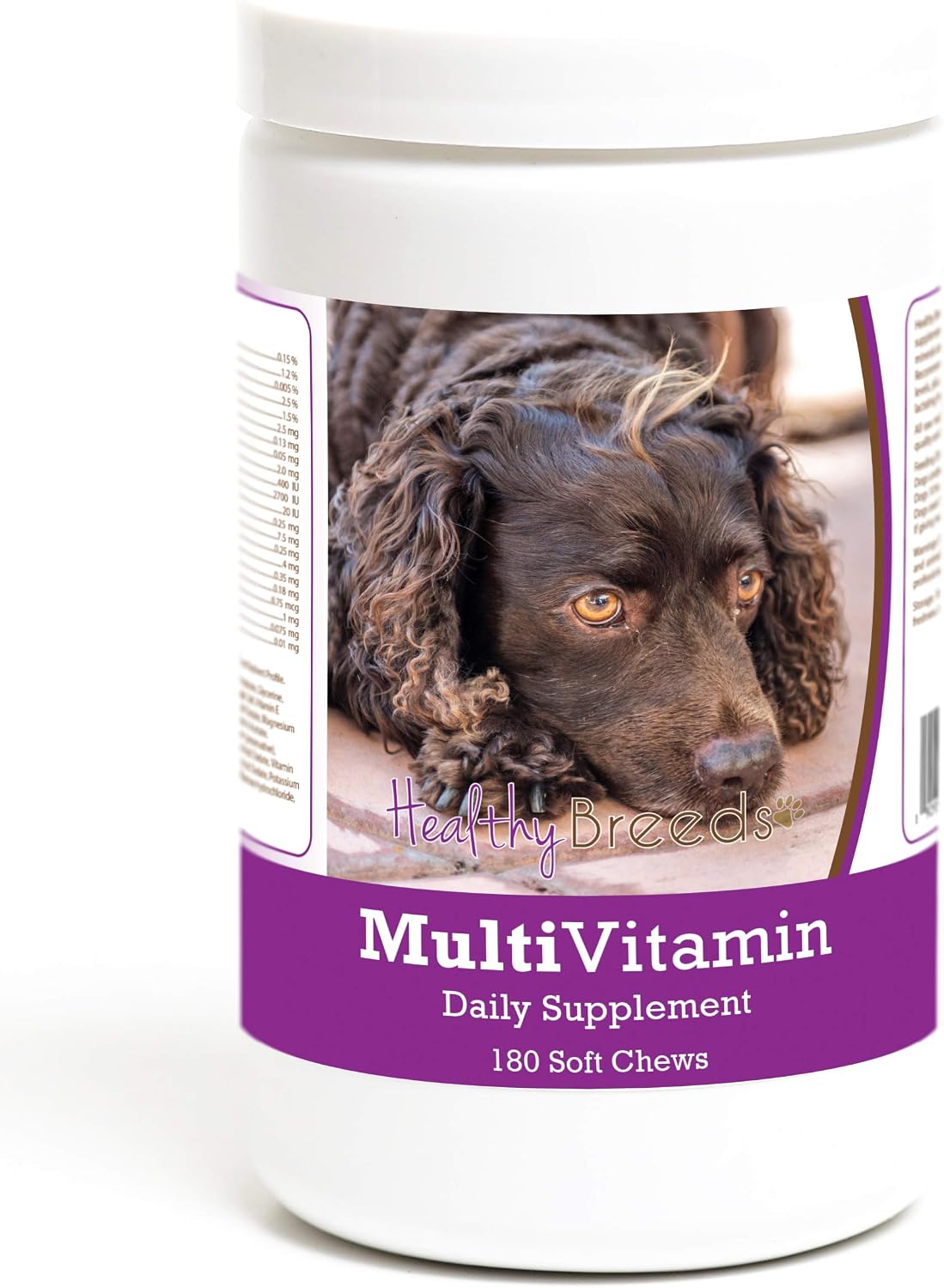 Healthy Breeds American Water Spaniel Multivitamínico en Masticables Blandos para Perros 180 Unidades
