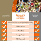 GoodSense Polietilenglicol 3350 Polvo Sabor Naranja - Laxante Osmótico, 510g