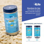 4Life Transfer Factor Chewable Immune Support Creamy Citrus, 90 Tablets