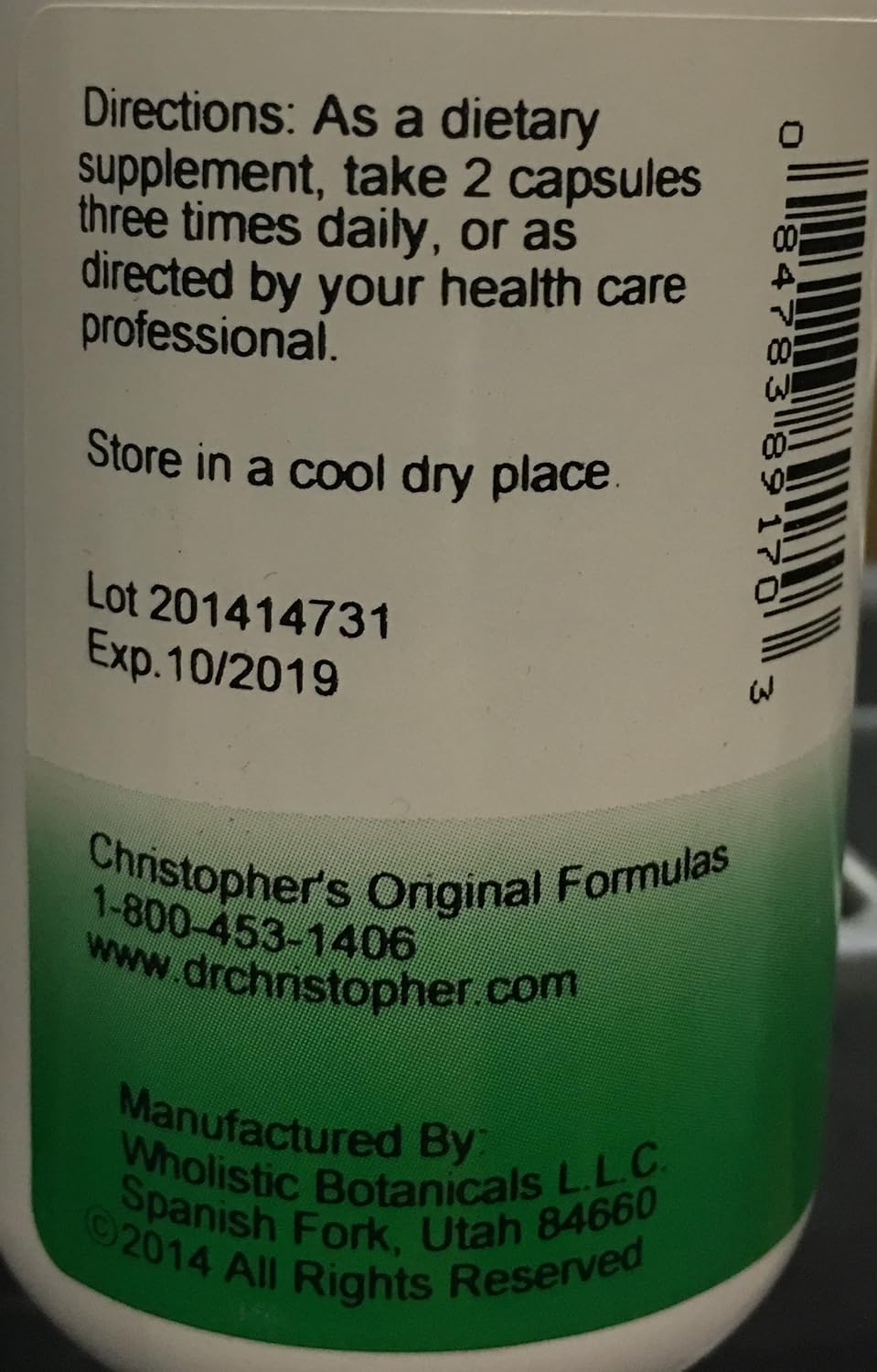 Dr. Christopher's Bee Power Energy (100 Cápsulas)