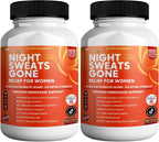 Night Sweats Gone - Alivio para la menopausia con probióticos, 90 cápsulas