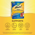 Nature's Way Alive! Multivitamínico para Hombres 50+, 50 Comprimidos