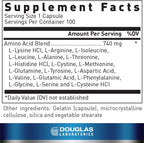 Douglas Laboratories Aminoblend | Mezcla equilibrada de aminoácidos | 100 cápsulas