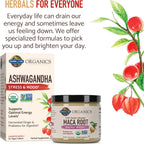 Garden of Life Organics Raíz de Maca Orgánica de Comercio Justo, Energía, 225 g