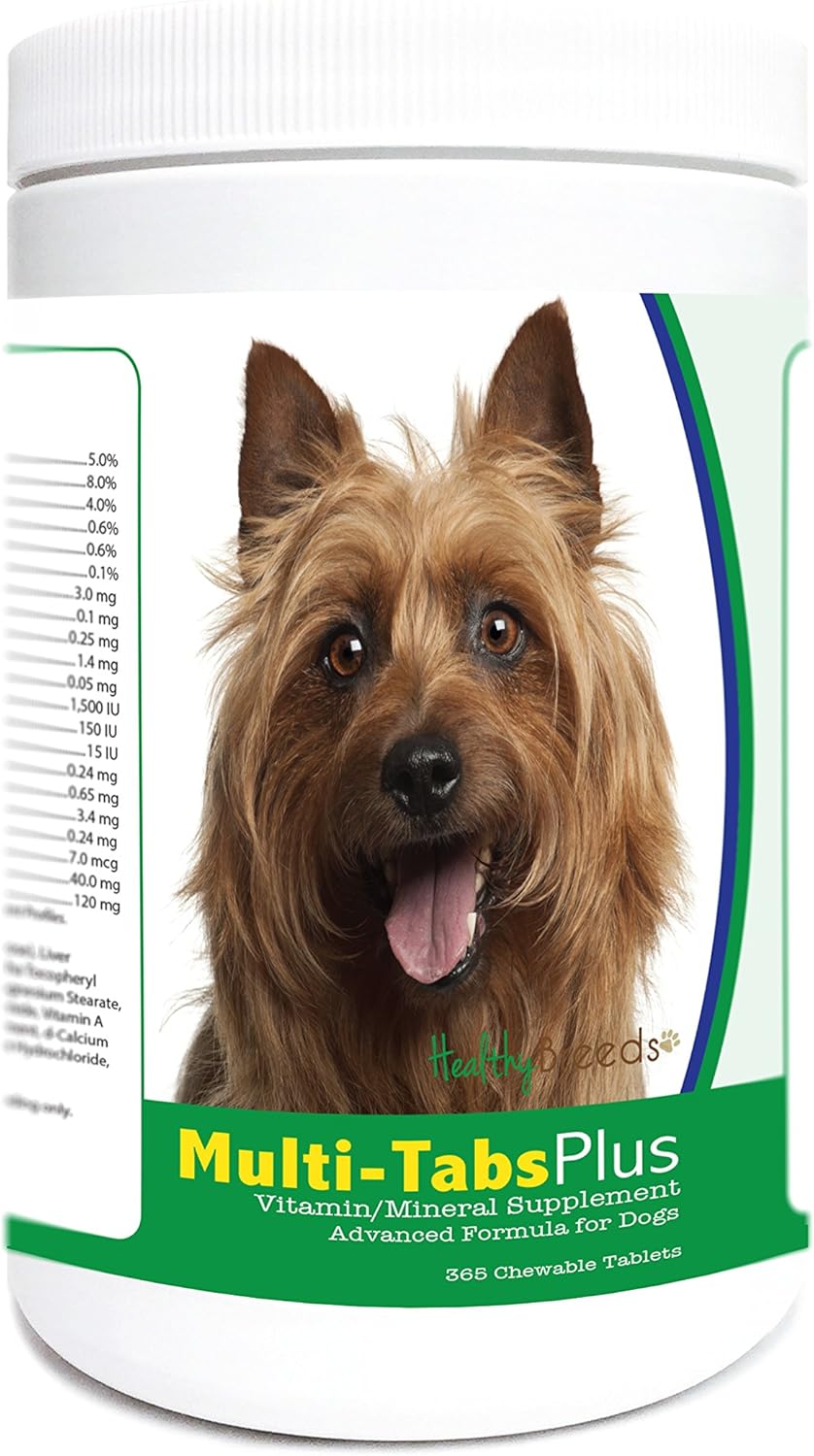 Healthy Breeds Australian Terrier Multi-Tabs Plus Comprimidos Masticables 365 Unidades
