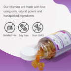 Salaam Nutritionals - Multivitaminas para Niños, Gominolas con 13 Vitaminas y Minerales Esenciales, 90 unidades