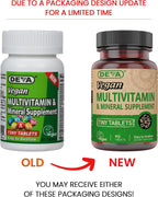 Deva Vegan Multivitamin & Mineral Supplement - 90 Comprimidos