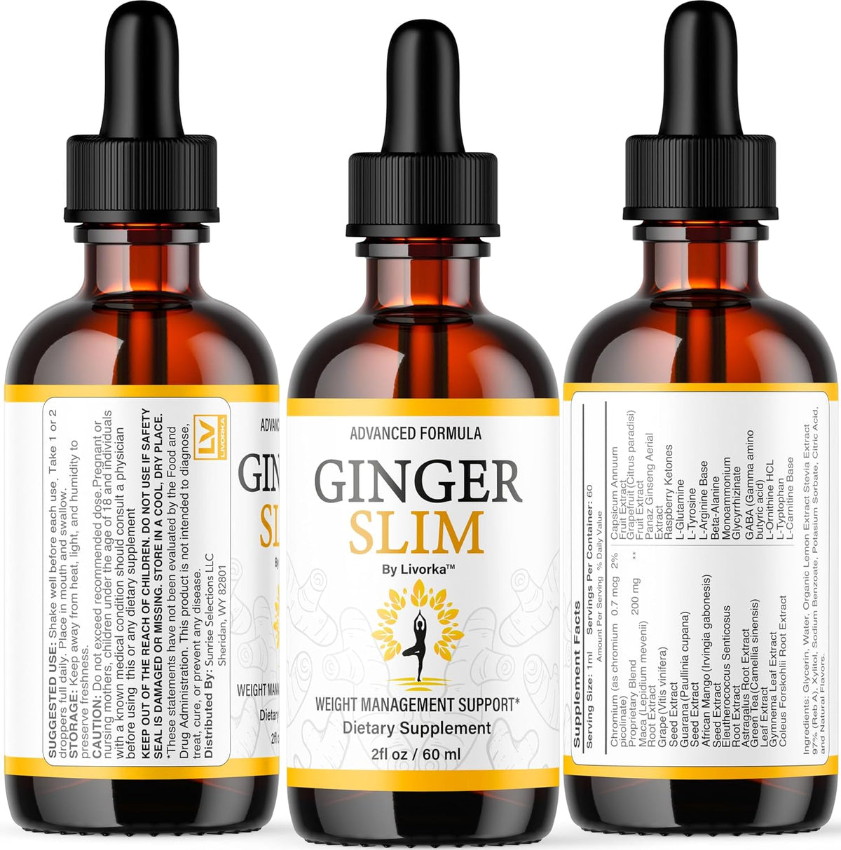 Ginger Slim Drops - Gotas Líquidas Naturales, Fórmula Premium, 1 Frasco para 1 Mes – Image 8