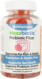 DrFormulas Nexabiotic Prebiotic Fiber Gummies for Kids & Adults - Digestive Health