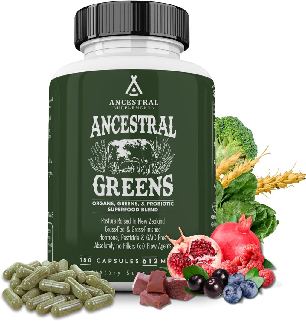 Ancestral Supplements Colostro Bovino en Sobres – 30 sticks – Sabor Natural