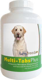 Healthy Breeds Multi-Tabs Plus Chews for Labrador Retriever Dogs - 180 Count