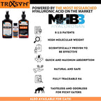 TRIXSYN Canine - Suplemento Líquido para Articulaciones de Perro con Ácido Hialurónico - Fórmula Patentada MHB3 - 2 Botellas de 177 ml