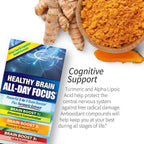 Applied Nutrition Healthy Brain Enfoque Todo el Día - 50 Comprimidos