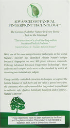 Nature's Answer Apoyo Hepático Combinación Herbal - 1500 mg, 90 Cápsulas