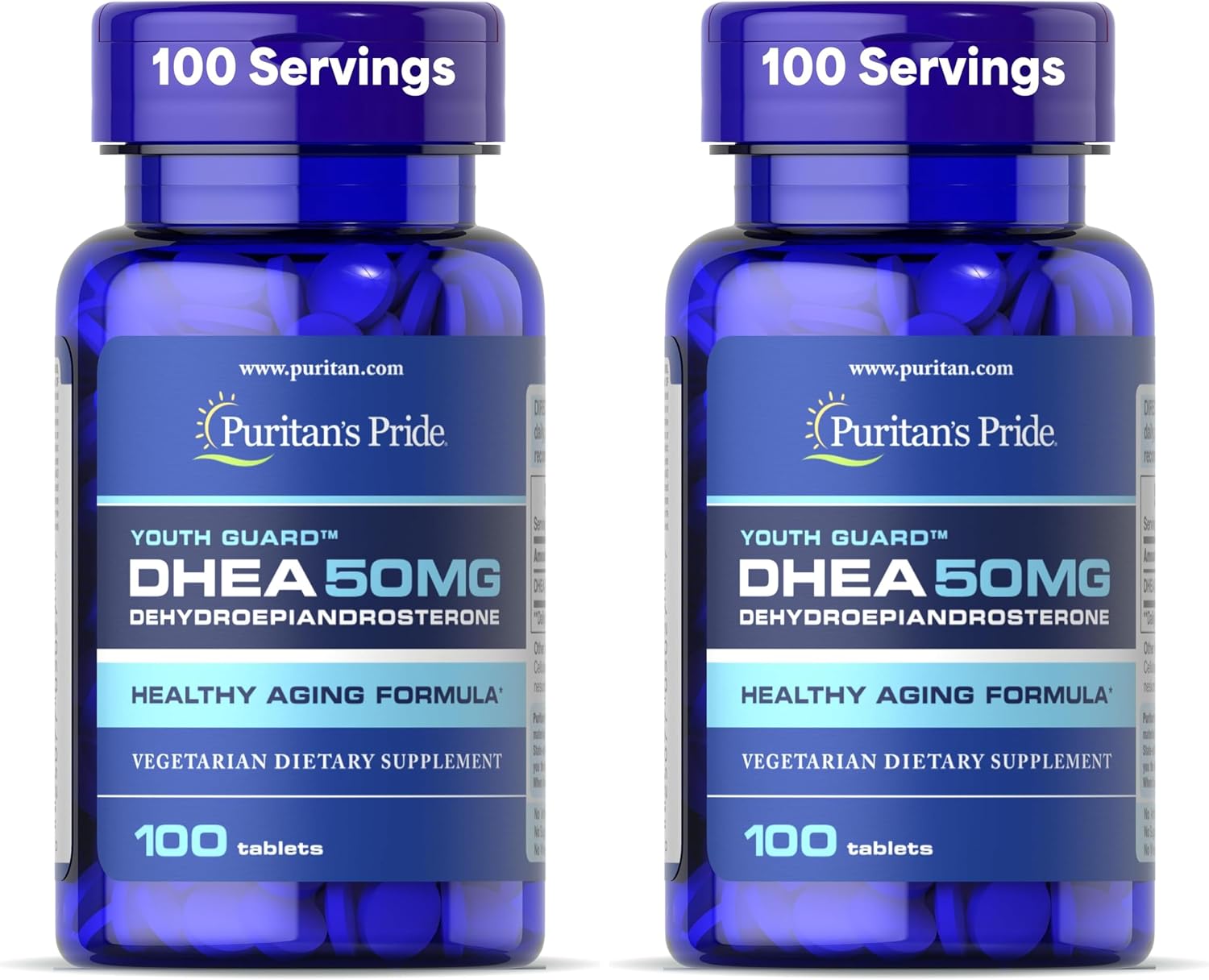 Puritan's Pride DHEA 50 mg - 100 Comprimidos