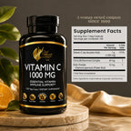 Cocó March N.M.D Vitamina C 1000 mg – 120 Cápsulas Veganas