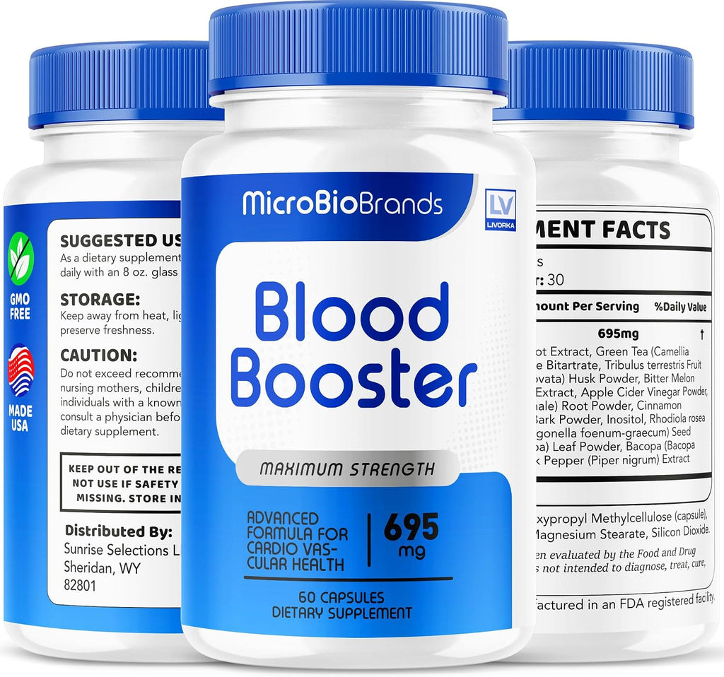 Microbio Capsules – Suplemento Natural para el Equilibrio Sanguíneo y Bienestar General