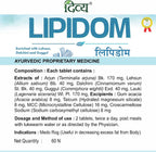 Patanjali Divya Lipidom 60 Comprimidos