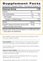 Integrative Therapeutics Rhizinate - Suplemento Digestivo con DGL - 100 Comprimidos Masticables