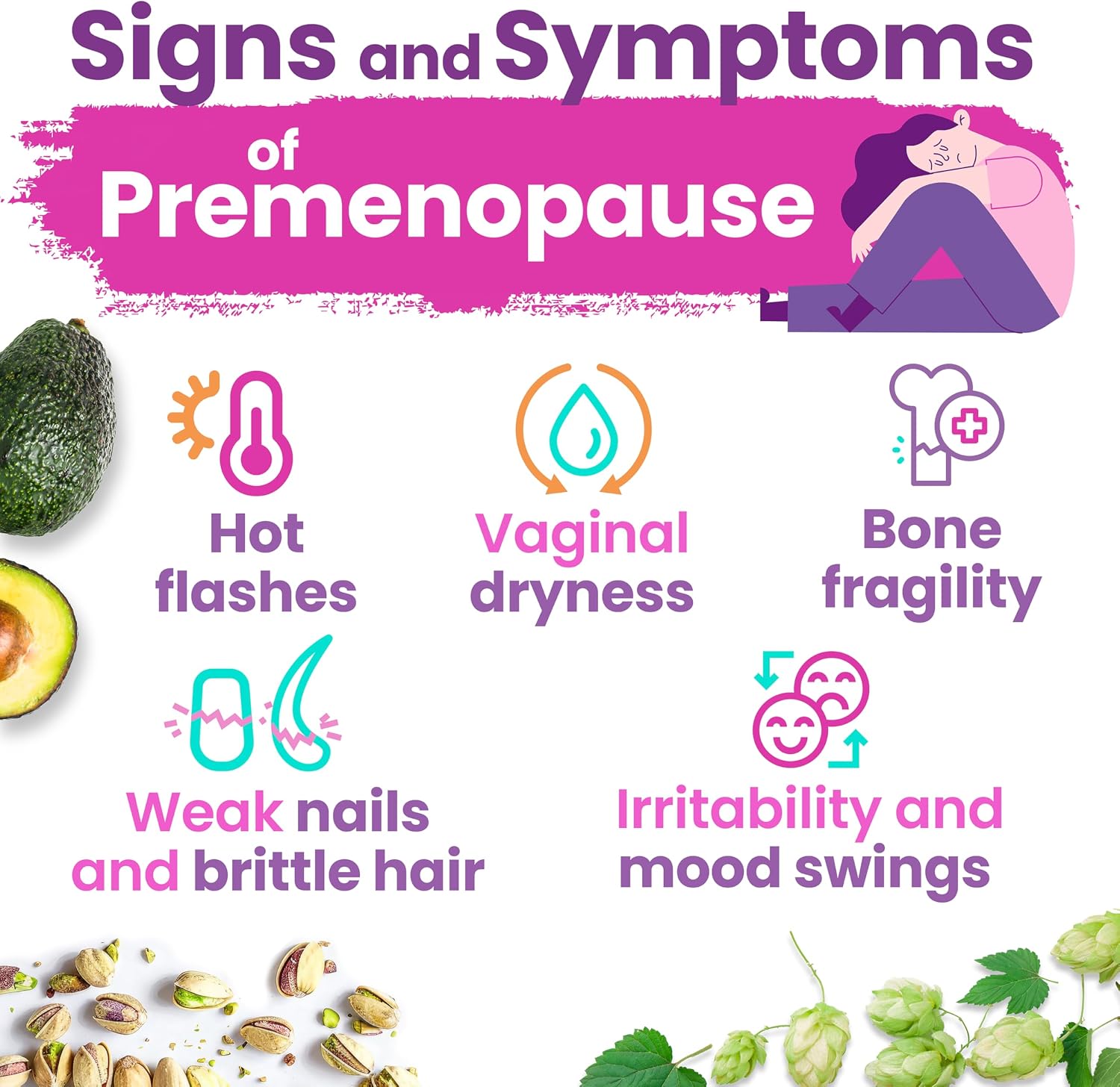 Climafort – Suplemento para la Menopausia, 60 Cápsulas (2 Meses)