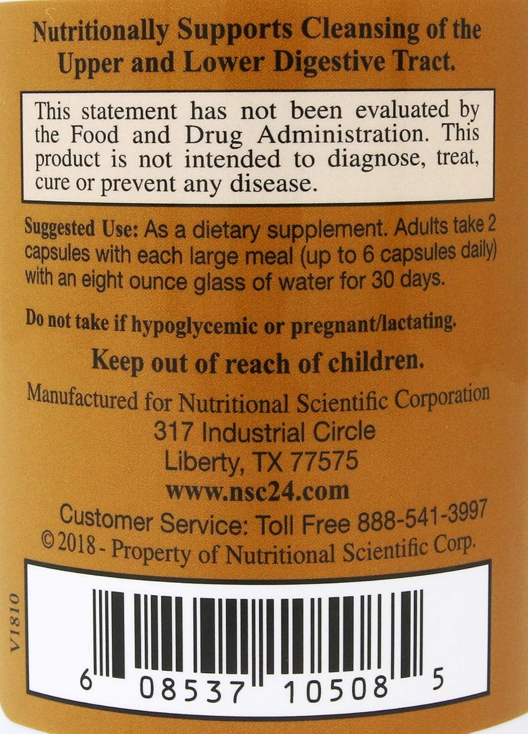 NSC Immunition Immucleanse