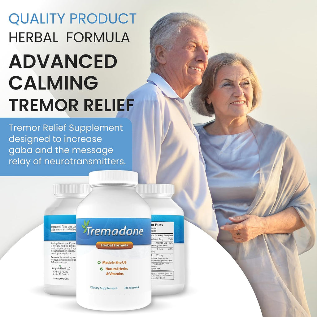 Tremadone - Suplemento Dietético Natural para el Temblor Esencial