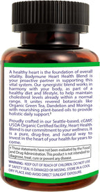Bodymune Heart Health Blend – Suplemento Cardíaco Orgánico – 60 Cápsulas