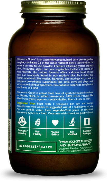 HEALTHFORCE SUPERFOODS Vitamineral Green - – Jugo de cebada: proporciona clorofila y antioxidantes. – Image 3