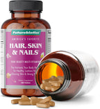 Futurebiotics Hair, Skin & Nails Multivitamínico de Belleza con Biotina - 180 Comprimidos