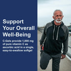 Carlson C-Gels, 1000 mg, Vitamina C, Apoyo Inmunológico, 250 Cápsulas Blandas