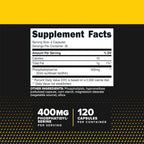 Primaforce Fosfatidilserina (400mg), 120 Cápsulas, 30 Dosis