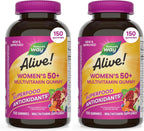 Nature's Way Alive! Multivitamínico Gummy para Mujeres 50+ - 150 Gominolas Sabor Bayas Mixtas
