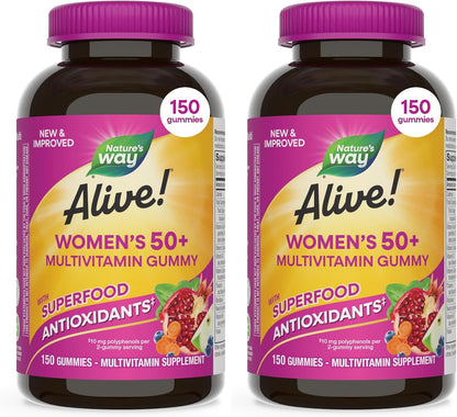 Nature's Way Alive! Multivitamínico Gummy – Vitamina E (acetato de dl-alfa-tocoferilo): Protege a las células – Image 10