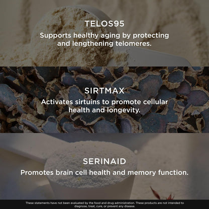 The Genius Brand Genius Eternal - Suplemento de Reparación Celular y Claridad Mental – Image 5