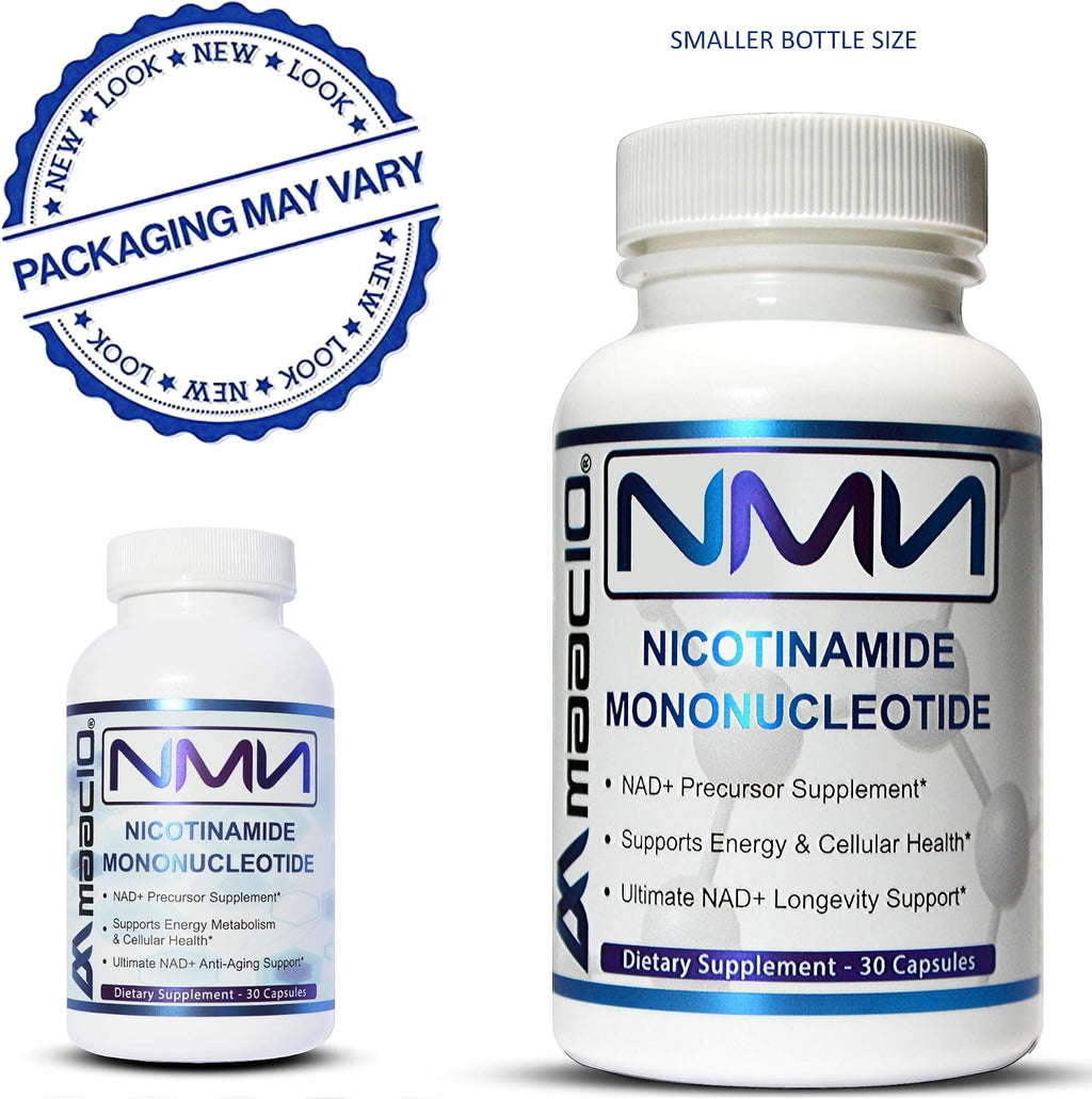 MAAC10 NMN Suplemento de Mononucleótido de Nicotinamida (NMN 125mg Cápsulas) - 30 Unidades